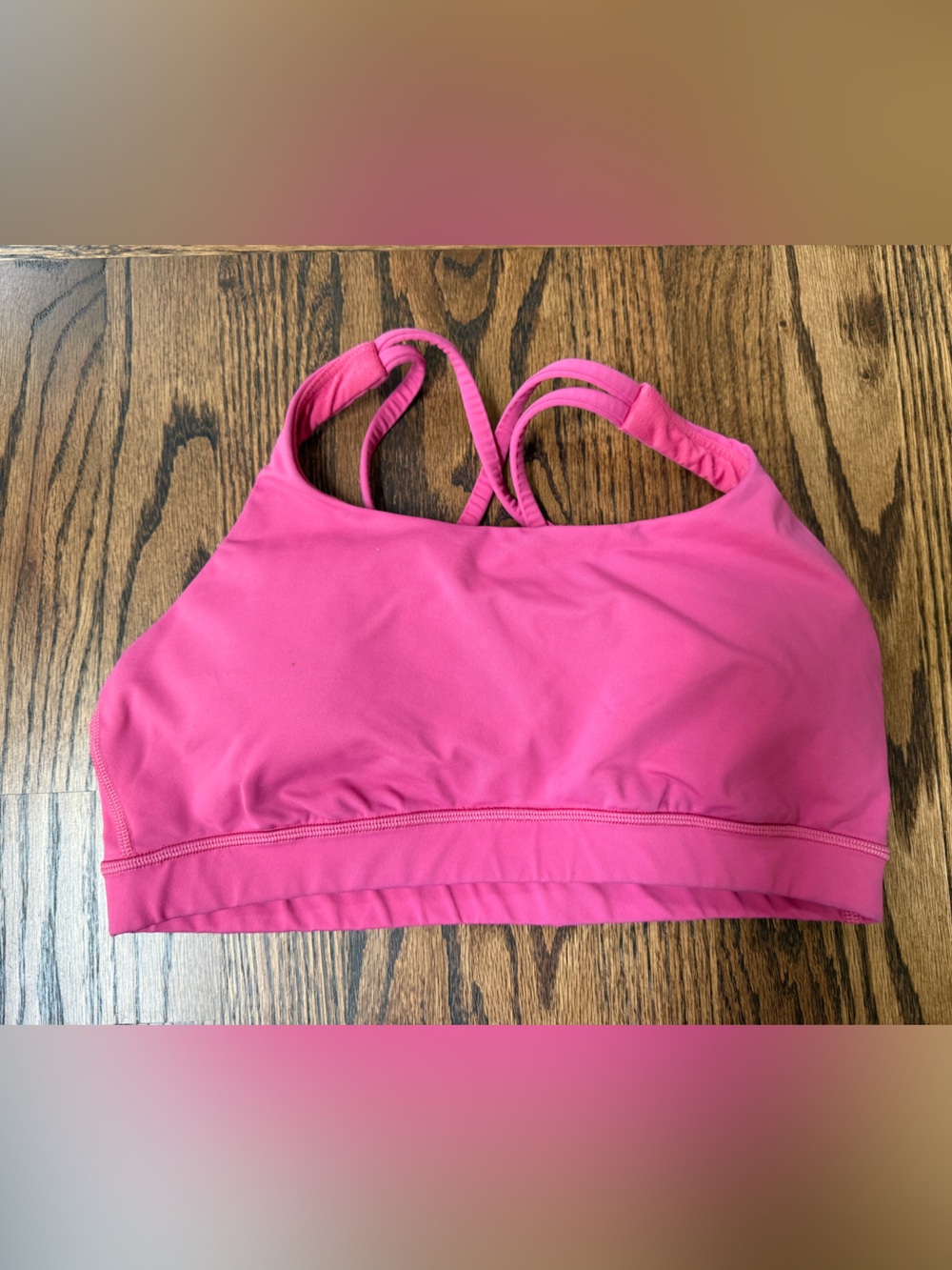 lululemon athletica Pink Sports Bra